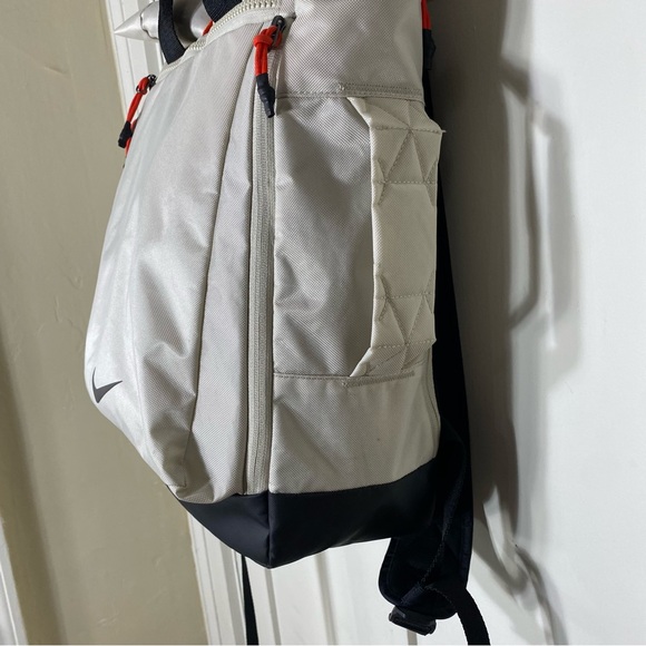 Nike 2.0 Backpack VPR Vapor Energy Roll Top Rucksack Silver Light Gray / Black - Picture 6 of 16